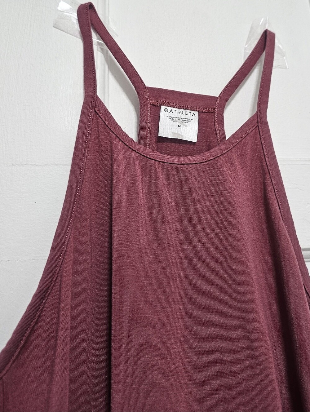 Madewell Raspberry Pink Halter Tank - Picture 3 of 3